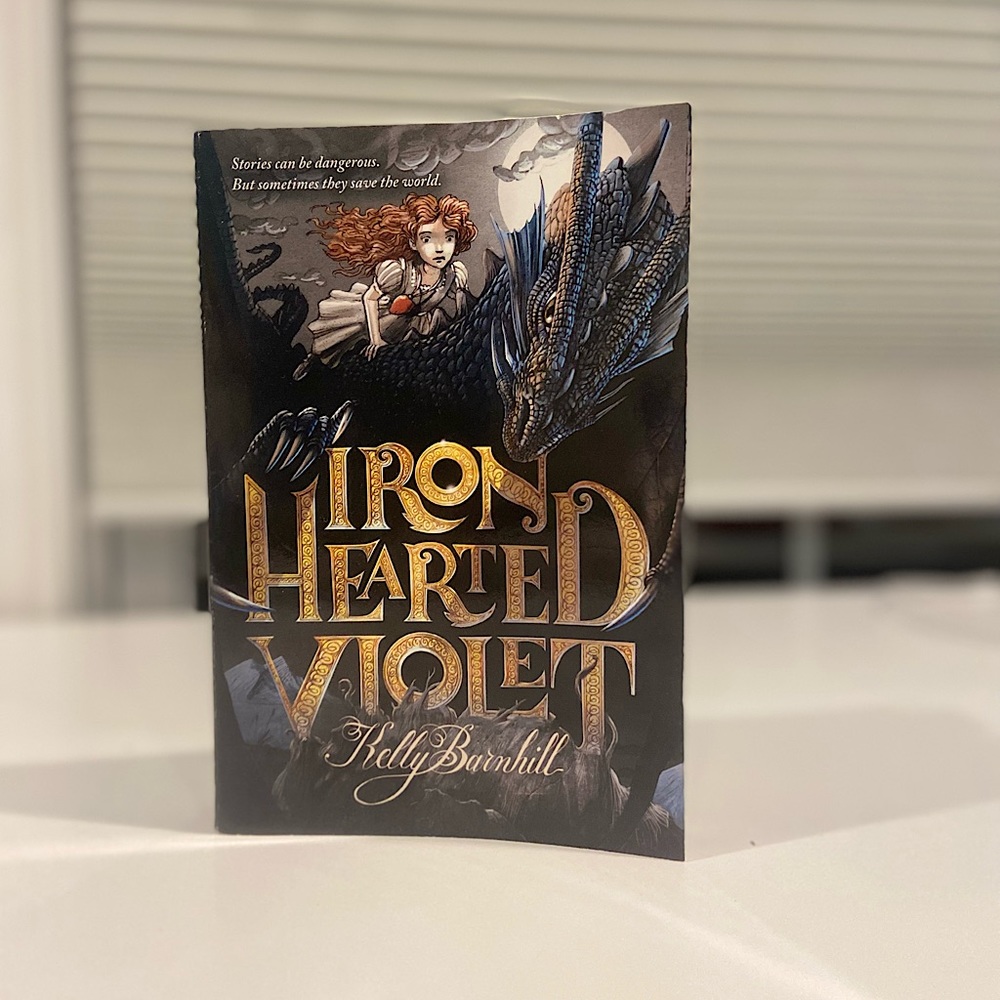 NWT Barnes&Noble Iron Hearted Violet Paperback